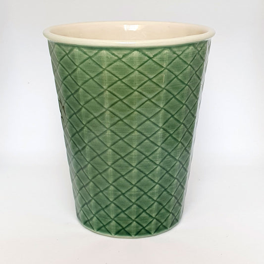 Coffee Cup - Jade Weave