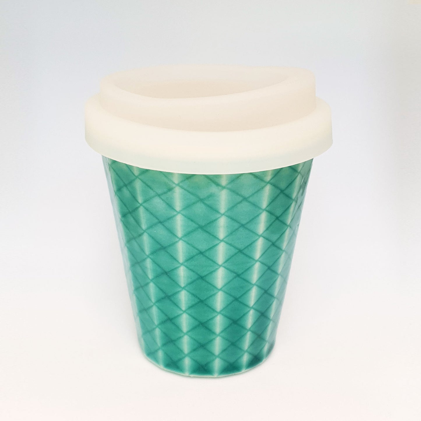Silicone Coffee Cup Lid 8oz (79mm) - Clear