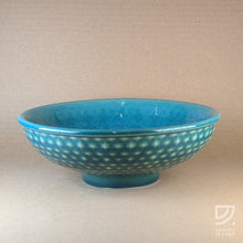 Load image into Gallery viewer, Bowl - Turquoise Dimple