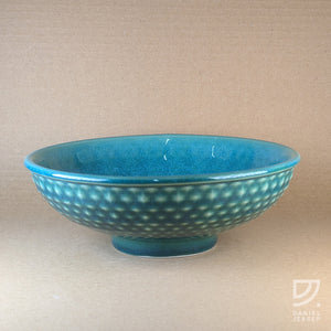 Bowl - Turquoise Dimple