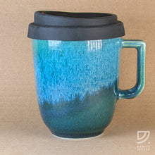 Load image into Gallery viewer, Coffee Mug - Turquoise