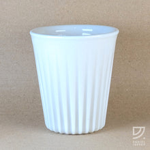 Load image into Gallery viewer, Coffee Cup - White Fluted