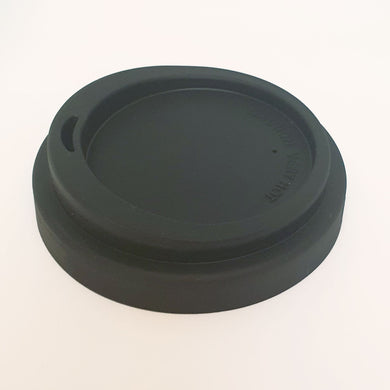 Silicone Coffee Cup Lid 10oz (89mm) - Black