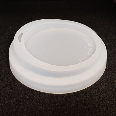Silicone Coffee Cup Lid 10oz (89mm) - Clear