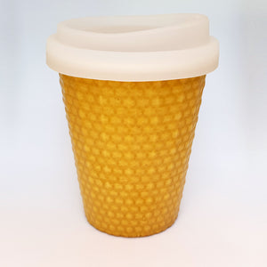 Silicone Coffee Cup Lid 10oz (89mm) - Clear