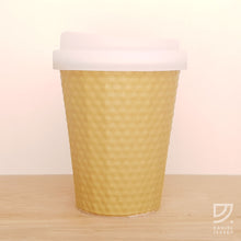 Load image into Gallery viewer, Coffee Cup - Gold Dimple