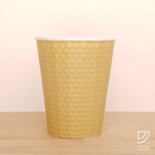Load image into Gallery viewer, Coffee Cup - Gold Dimple