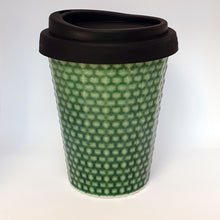 Load image into Gallery viewer, Coffee Cup - Jade Dimple