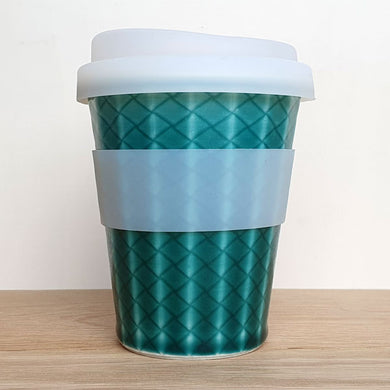 Silicone Coffee Cup Sleeve 10oz (89mm) - Clear