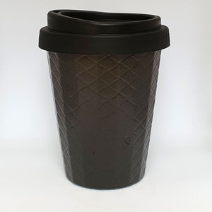 Coffee Cup - Black Weave