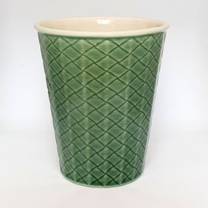 Coffee Cup - Jade Weave