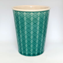 Load image into Gallery viewer, Coffee Cup - Turquoise Weave